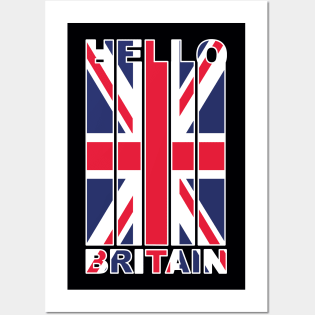 Hello Britain Wall Art by DPattonPD